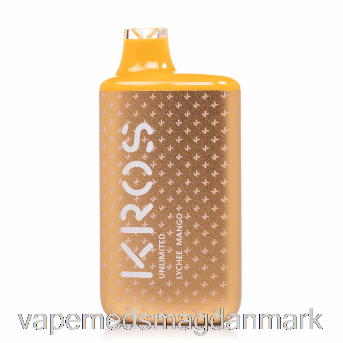 Engangs Vape Danmark Kros Ubegrænset 6000 Engangs Litchi Mango